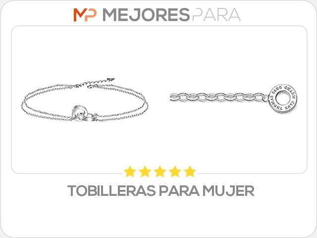 tobilleras para mujer