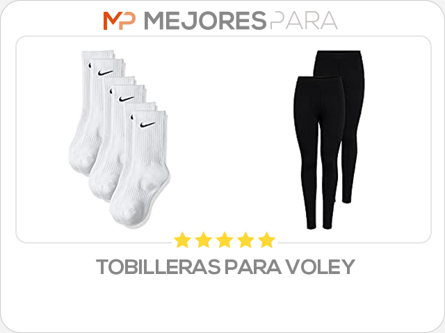 tobilleras para voley