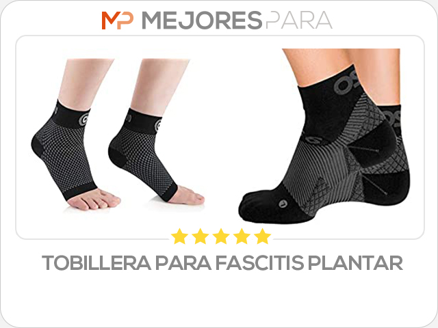 tobillera para fascitis plantar