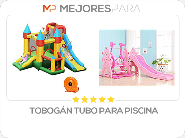 tobogán tubo para piscina