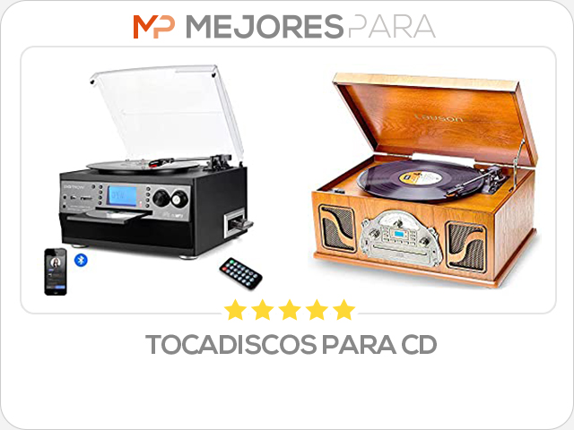 tocadiscos para cd