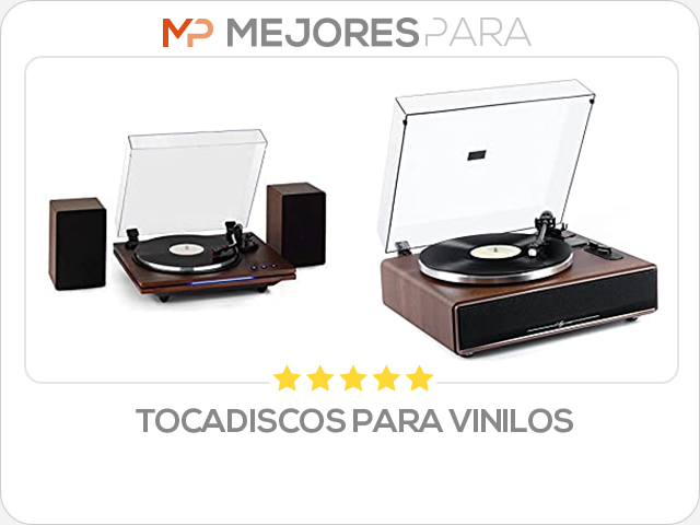 tocadiscos para vinilos