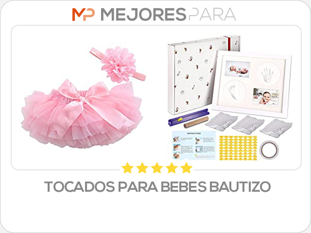 tocados para bebes bautizo