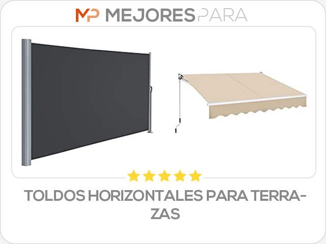 toldos horizontales para terrazas