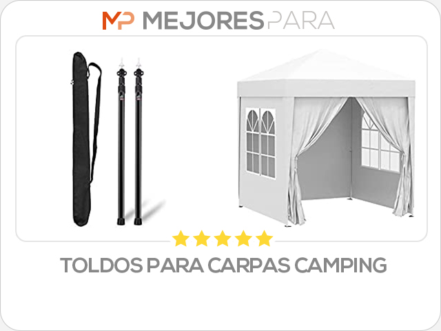 toldos para carpas camping