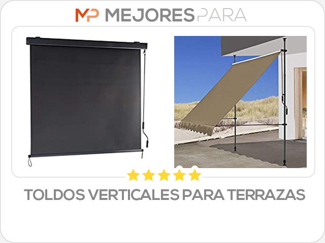 toldos verticales para terrazas