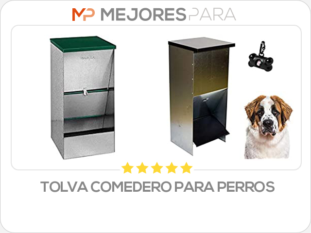 tolva comedero para perros