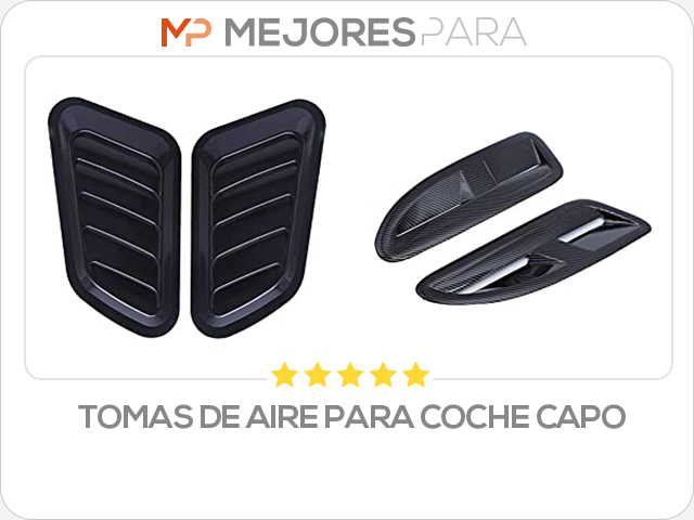 tomas de aire para coche capo