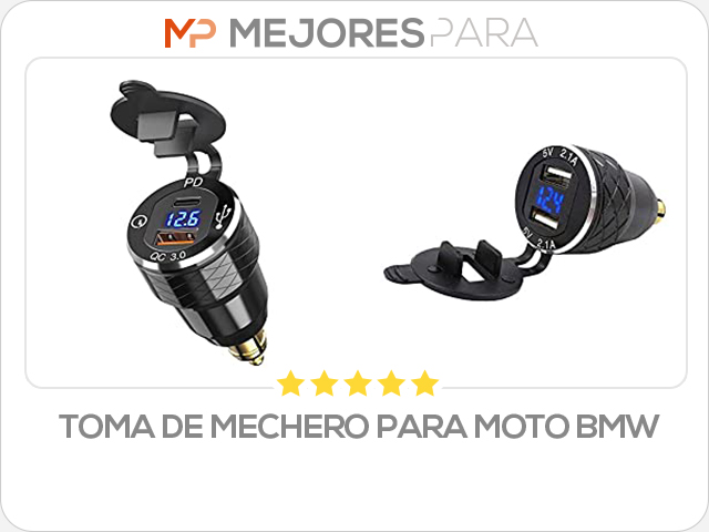 toma de mechero para moto bmw