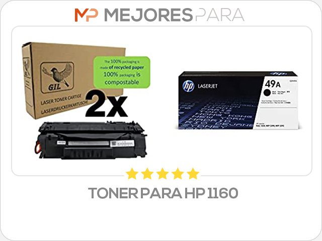 toner para hp 1160