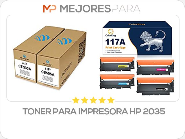 toner para impresora hp 2035