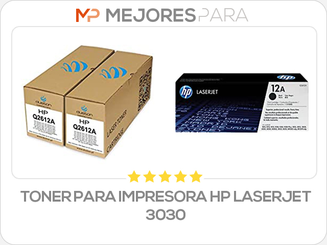 toner para impresora hp laserjet 3030