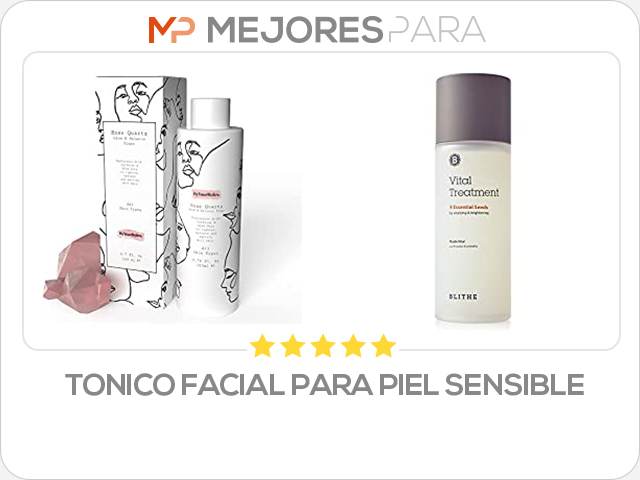 tonico facial para piel sensible