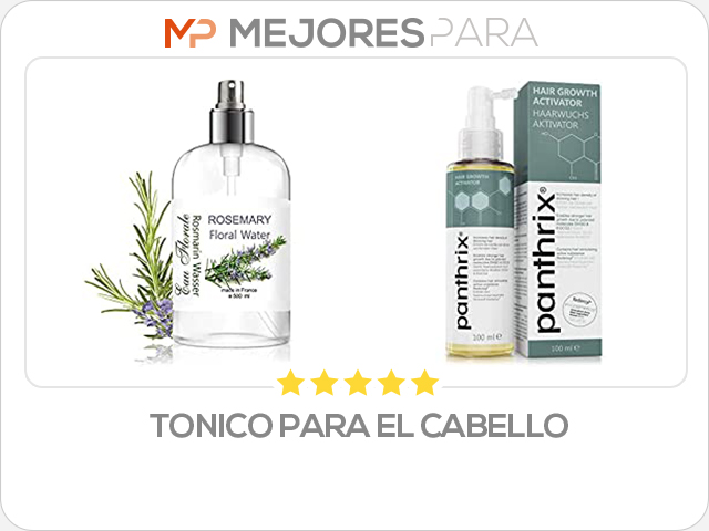 tonico para el cabello