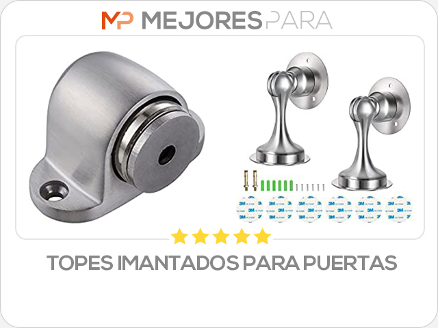 topes imantados para puertas