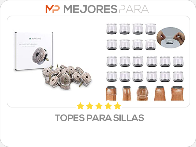 topes para sillas