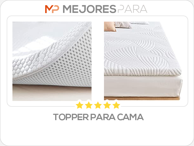 topper para cama