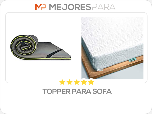 topper para sofa