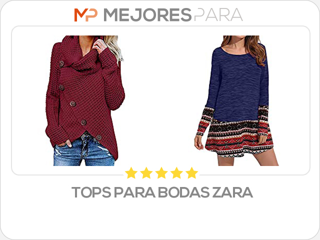 tops para bodas zara