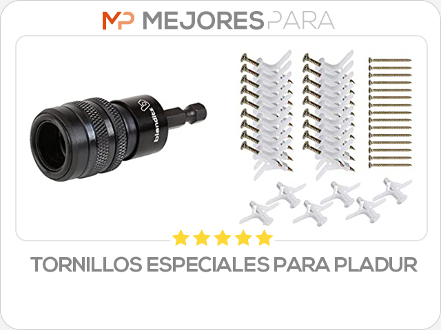 tornillos especiales para pladur