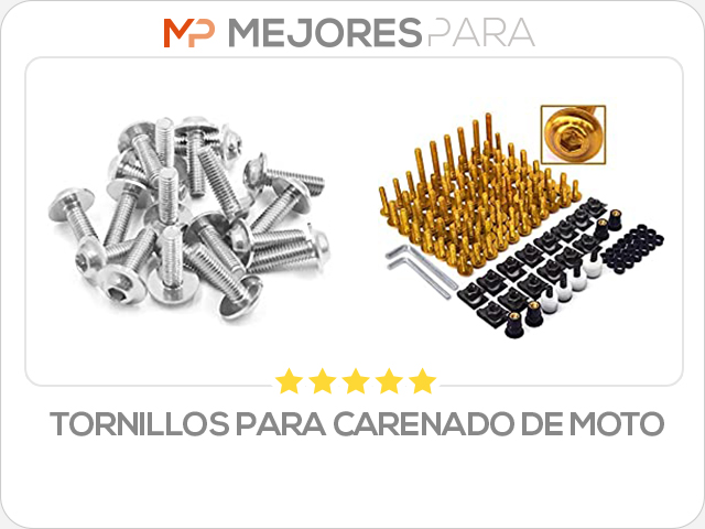 tornillos para carenado de moto