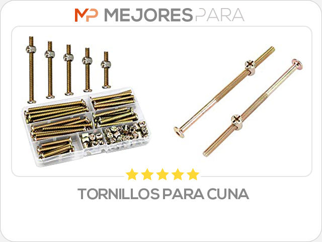 tornillos para cuna