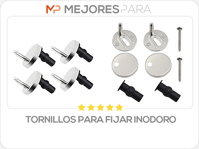 tornillos para fijar inodoro