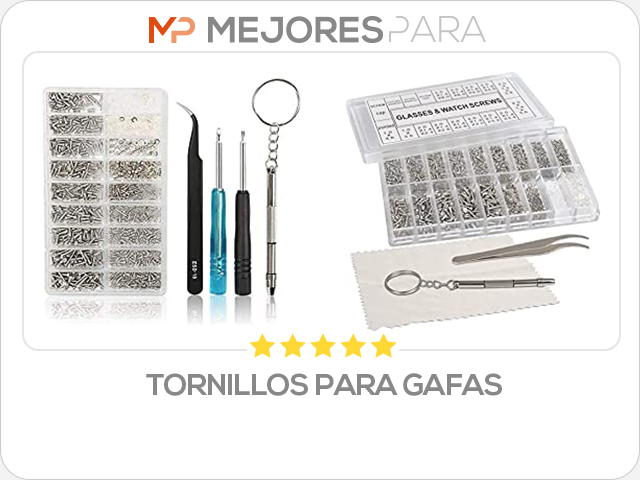 tornillos para gafas