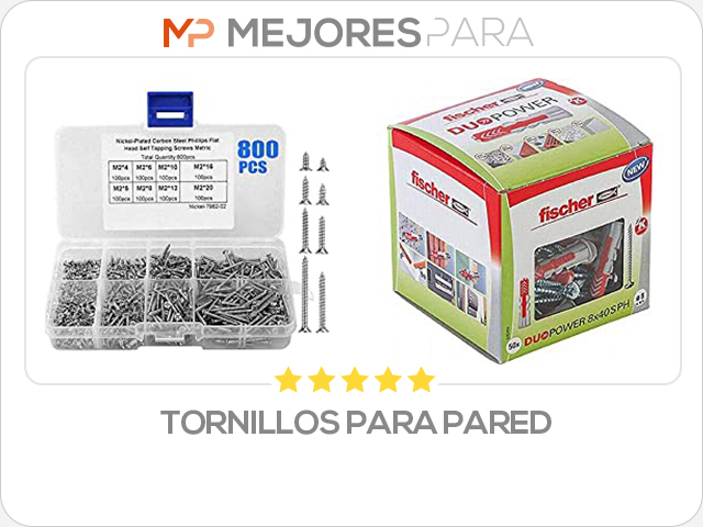 tornillos para pared