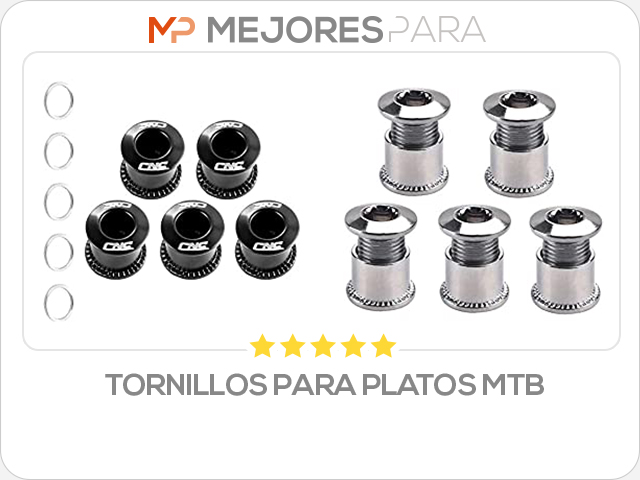 tornillos para platos mtb