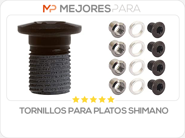 tornillos para platos shimano