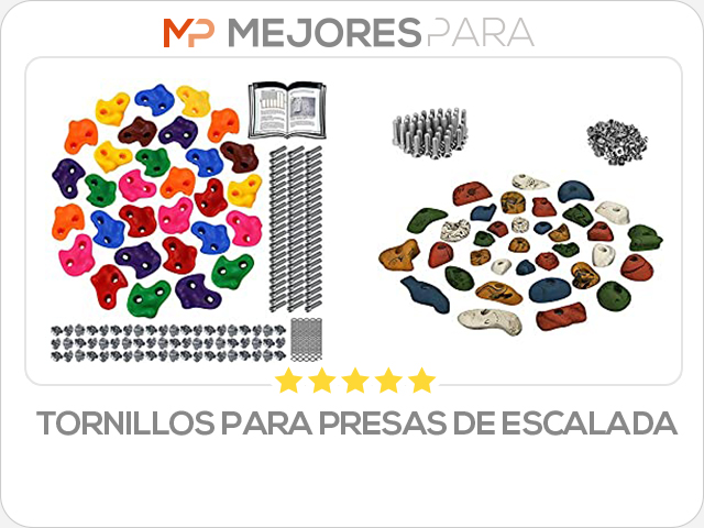 tornillos para presas de escalada