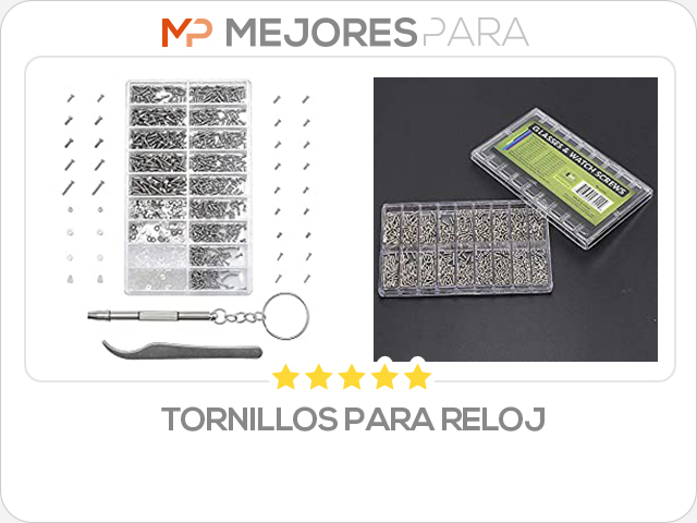 tornillos para reloj