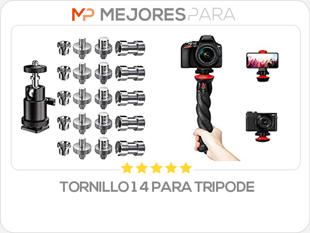 tornillo 1 4 para tripode