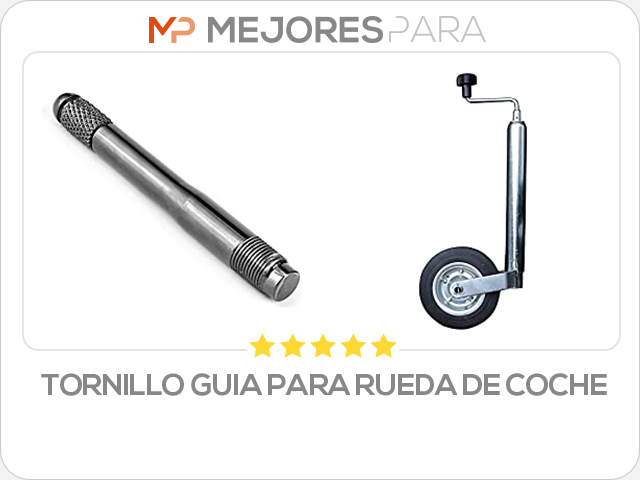 tornillo guia para rueda de coche