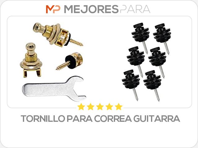 tornillo para correa guitarra