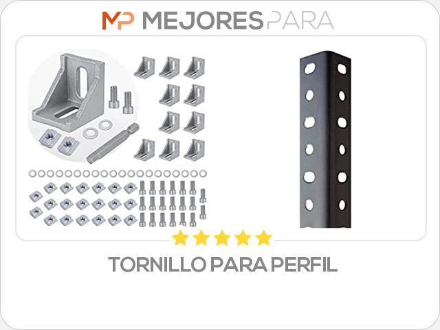 tornillo para perfil