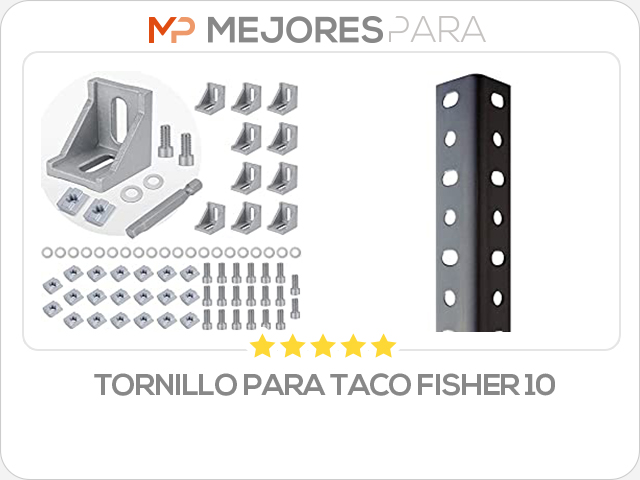 tornillo para taco fisher 10