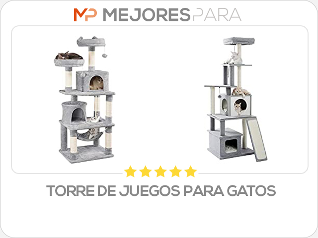 torre de juegos para gatos