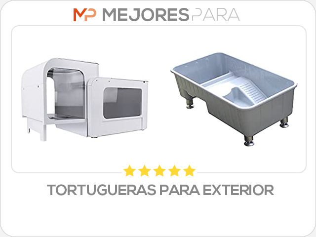 tortugueras para exterior