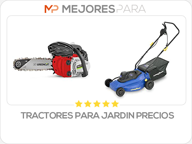 tractores para jardin precios