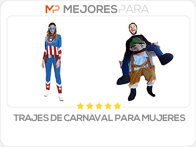 trajes de carnaval para mujeres