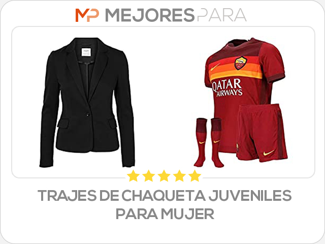 trajes de chaqueta juveniles para mujer