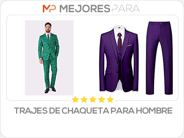 trajes de chaqueta para hombre