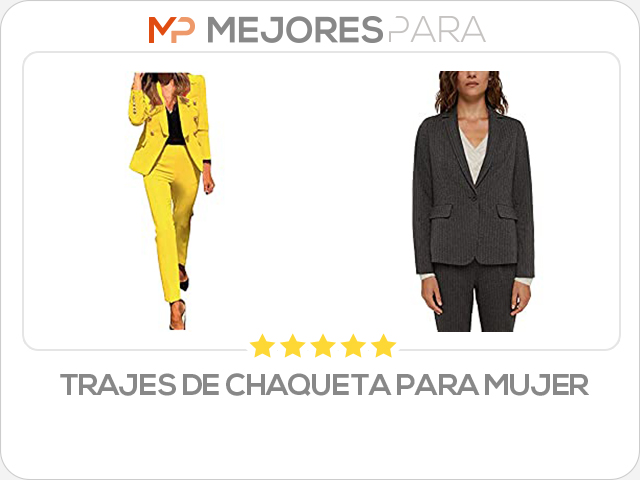 trajes de chaqueta para mujer