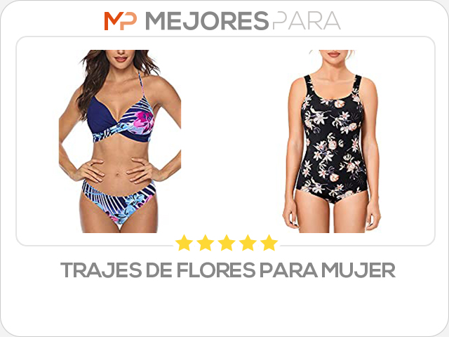 trajes de flores para mujer