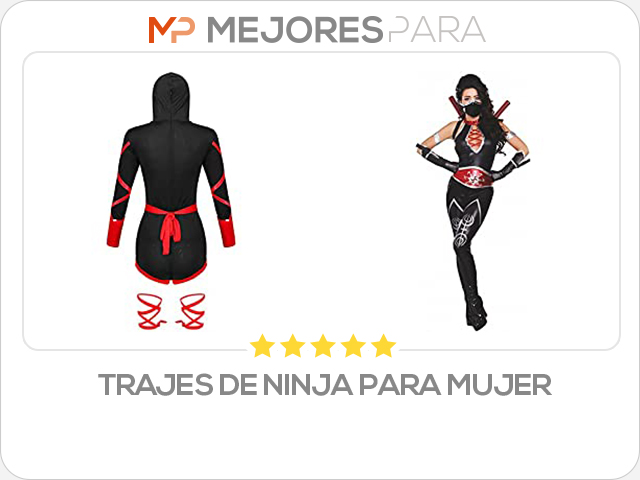 trajes de ninja para mujer