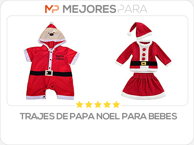 trajes de papa noel para bebes