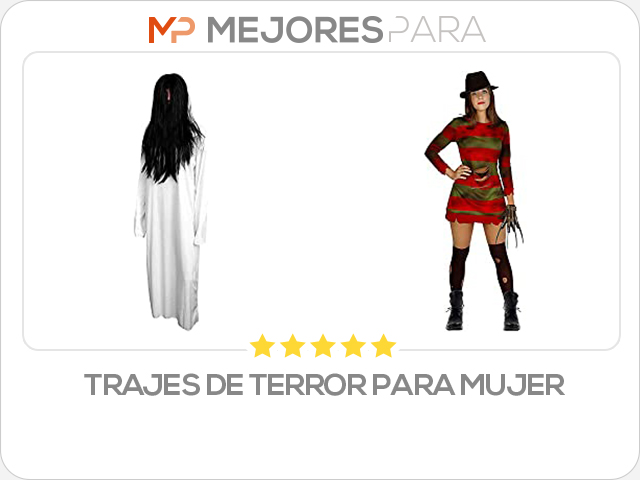 trajes de terror para mujer