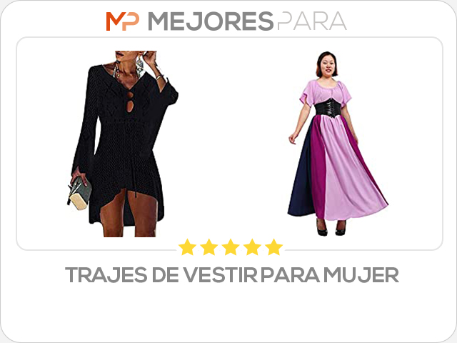 trajes de vestir para mujer